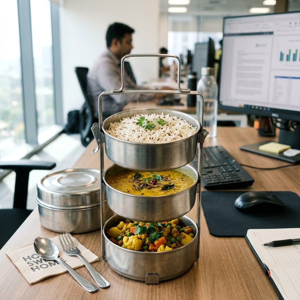 Tiffin Box Food